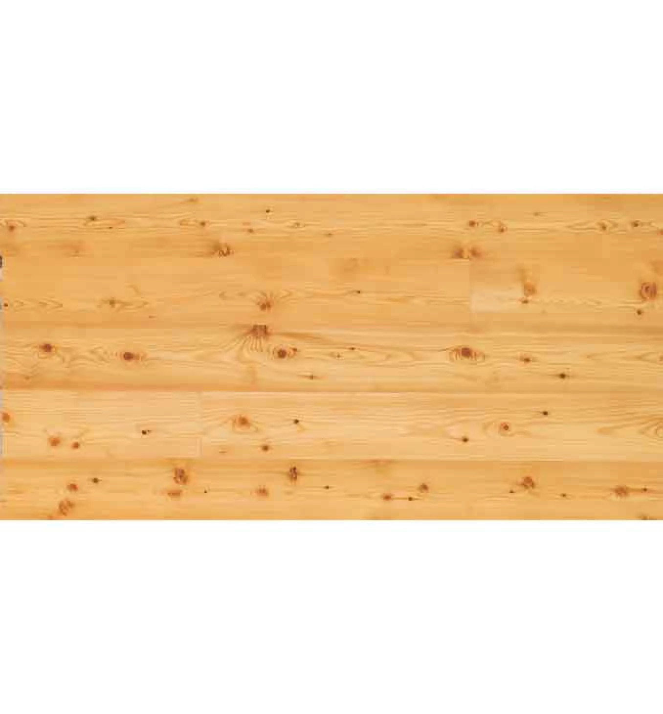 LARCH with knots/ brushed/ natural oiled. 15mm. 165mm. 1200-1950mm