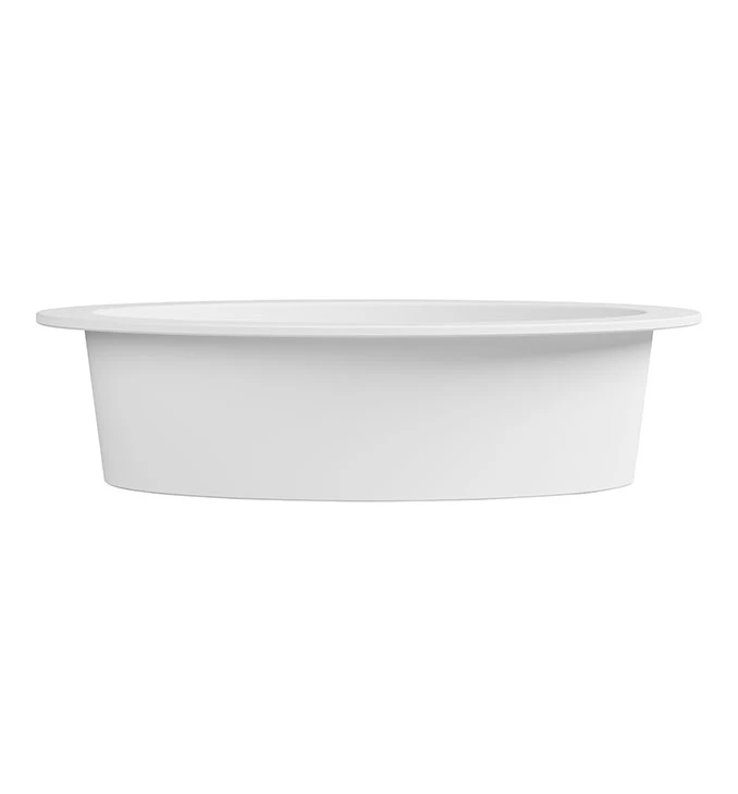 Lavabo COPEN sa postoljem i policom 700x500x825 i otvorom za slavinu matt white
