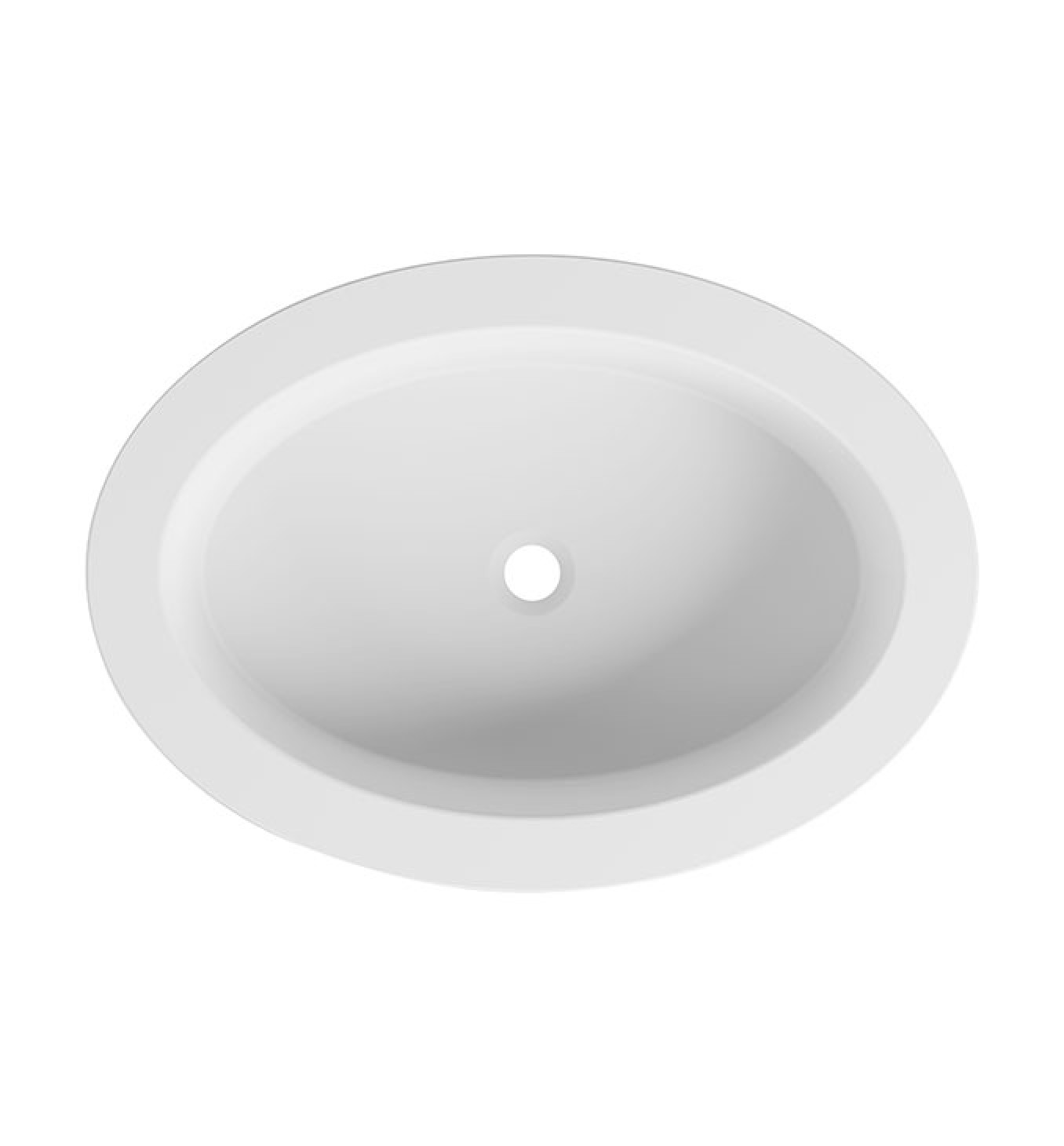 Lavabo COPEN sa postoljem i policom 700x500x825 i otvorom za slavinu matt white