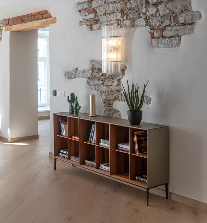 RUSTIC oak/brushed/decape litio varnished. 15mm. 135-155mm. 1200-2400mm