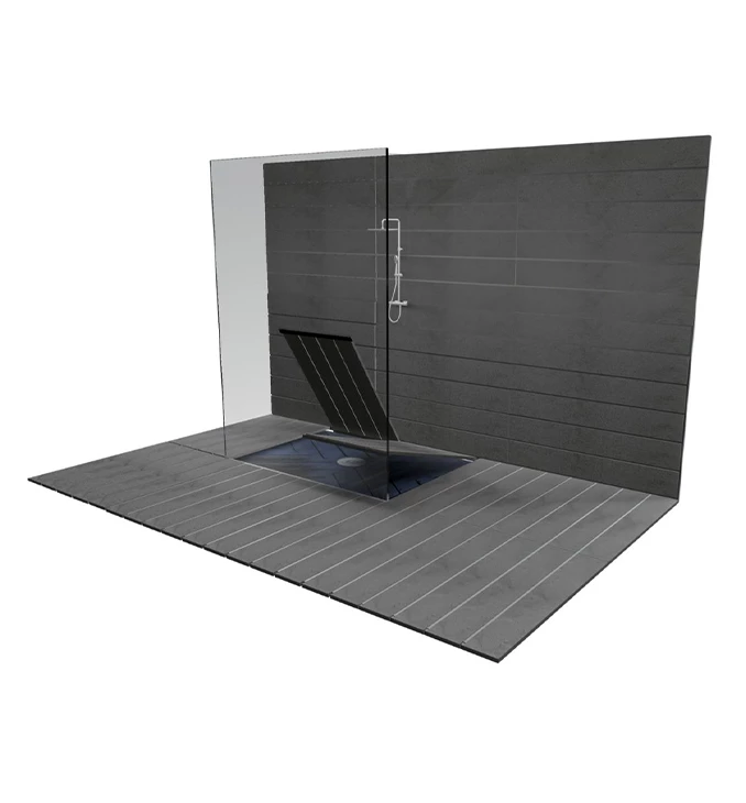 Revestech PLATO LEVEL 60x100 cm tuš sistem sa skrivenim odvodom