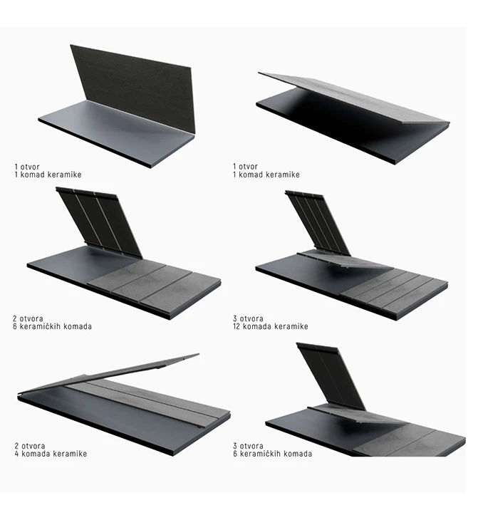Revestech PLATO LEVEL 60x100 cm tuš sistem sa skrivenim odvodom