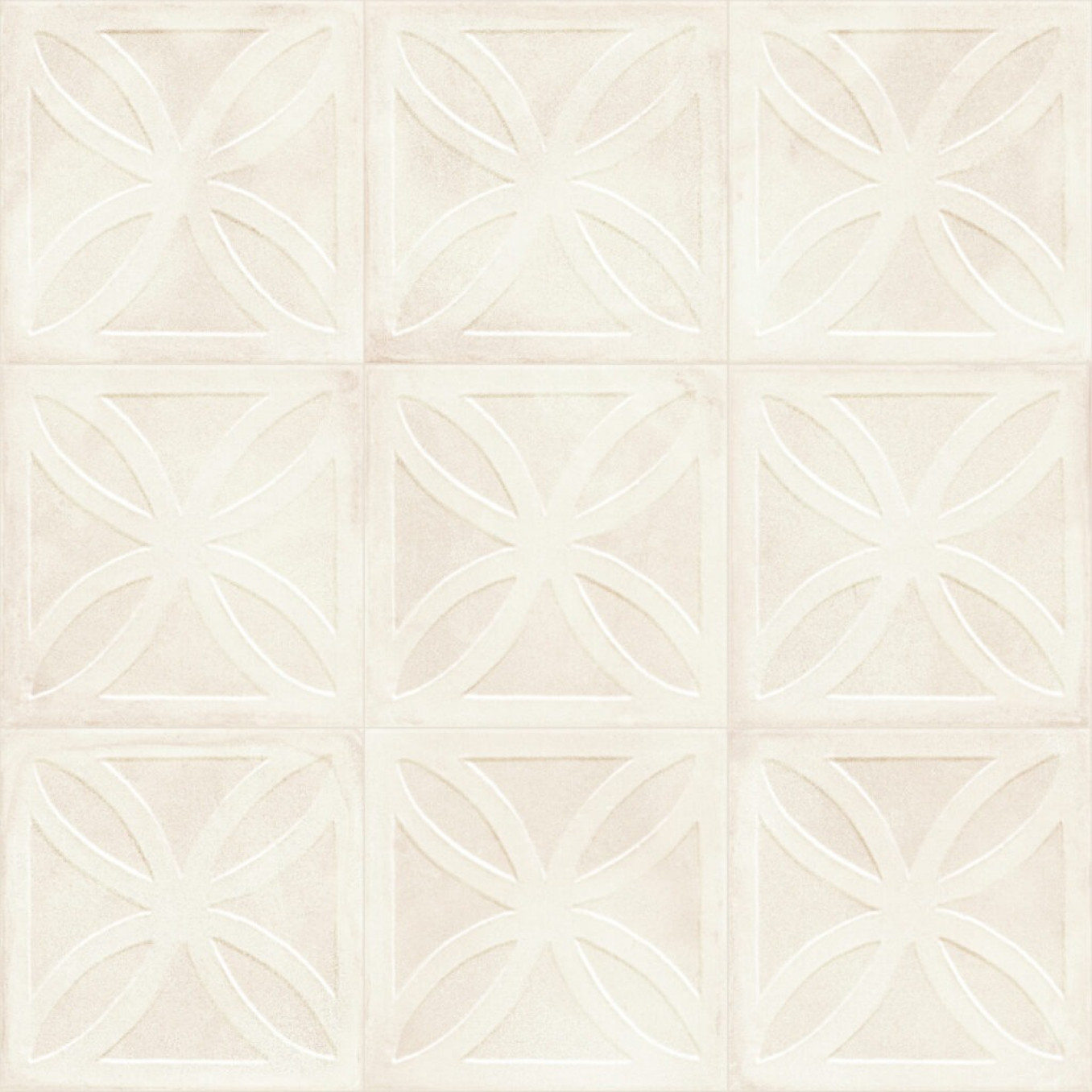 AMURI struttura 3D gelosia avorio 20x20