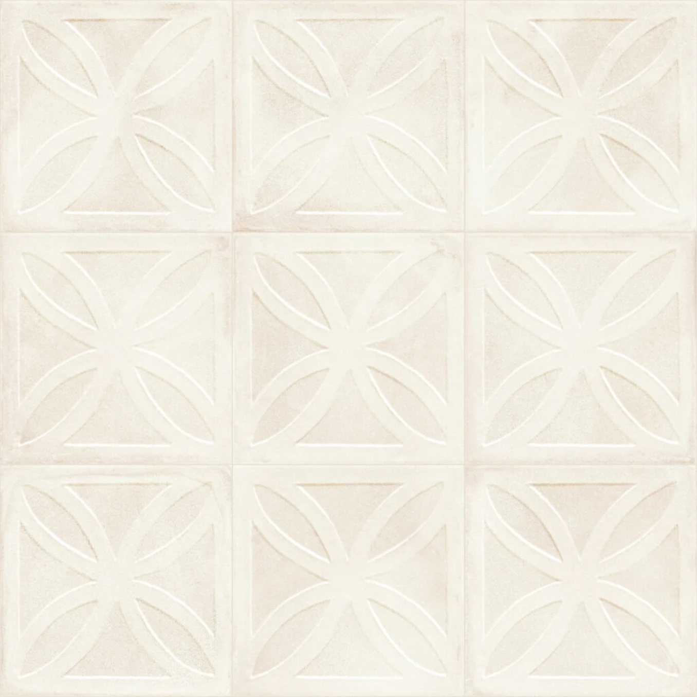 AMURI struttura 3D gelosia avorio 20x20