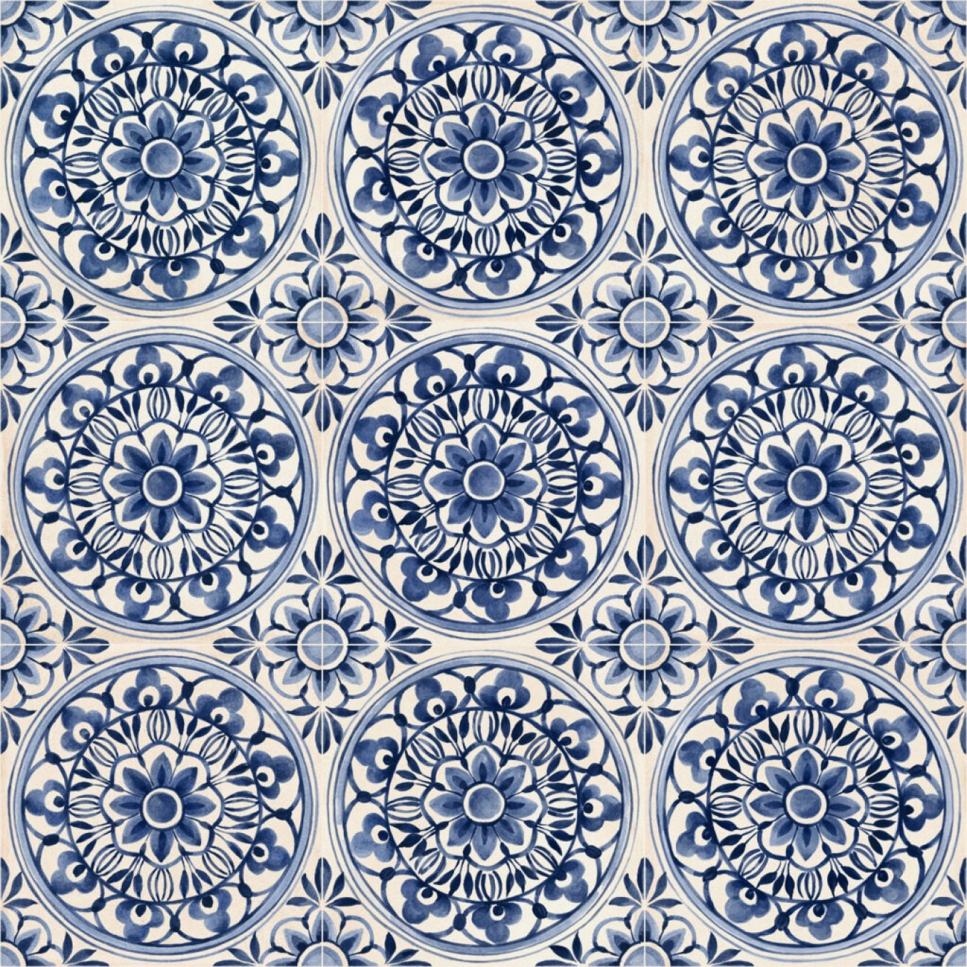 AMURI decoro pizzo avorio 20x20