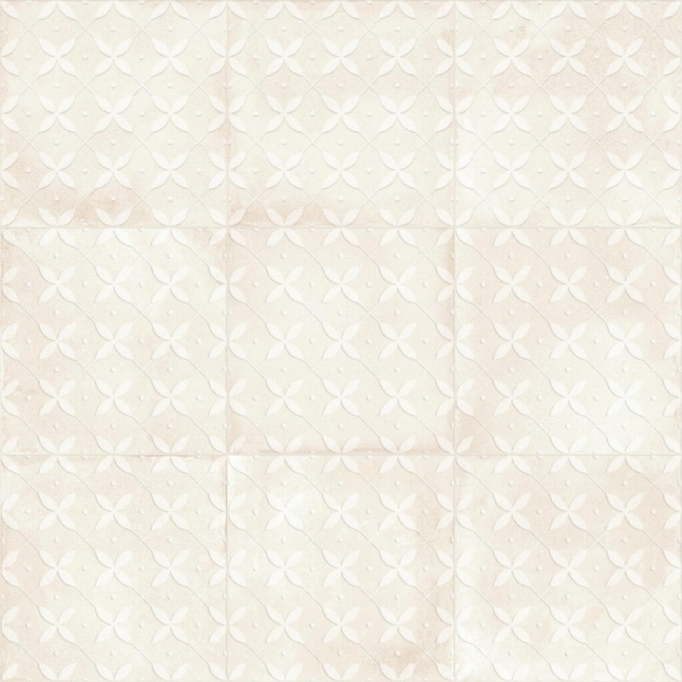 AMURI decoro zucchero avorio 20x20