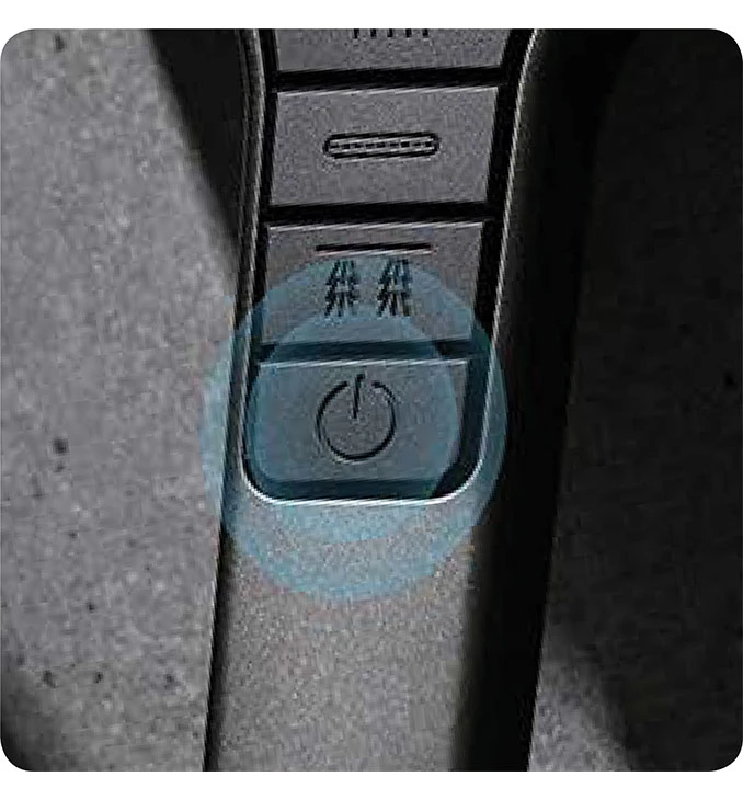 Tuš ručica COPEN 3F 130mm black
