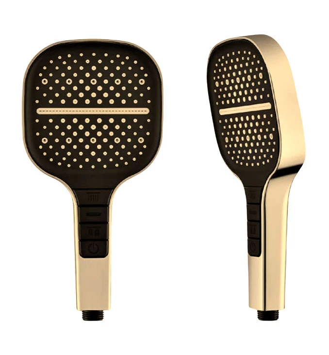 Tuš ručica COPEN 3F 130mm black/gold