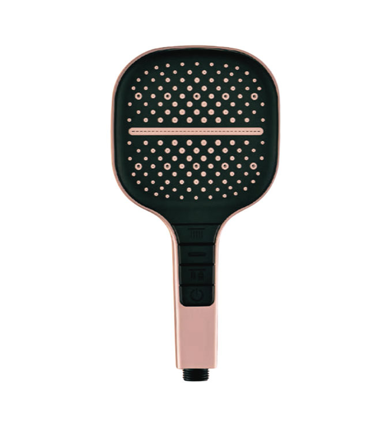 Tuš ručica COPEN 3F 130mm black/rosegold