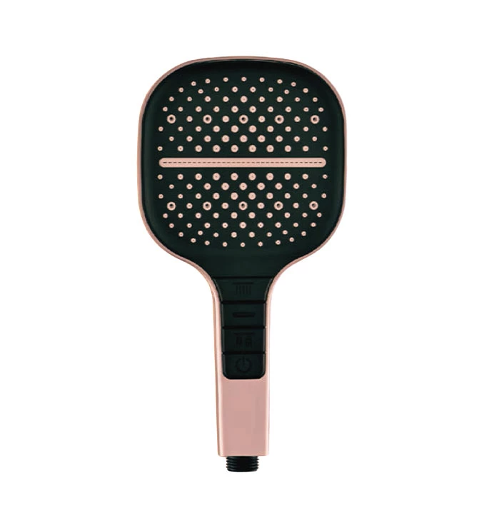Tuš ručica COPEN 3F 130mm black/rosegold