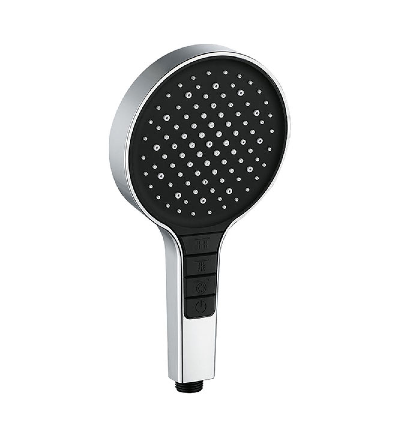 Tuš ručica COPEN 4F black/chrome
