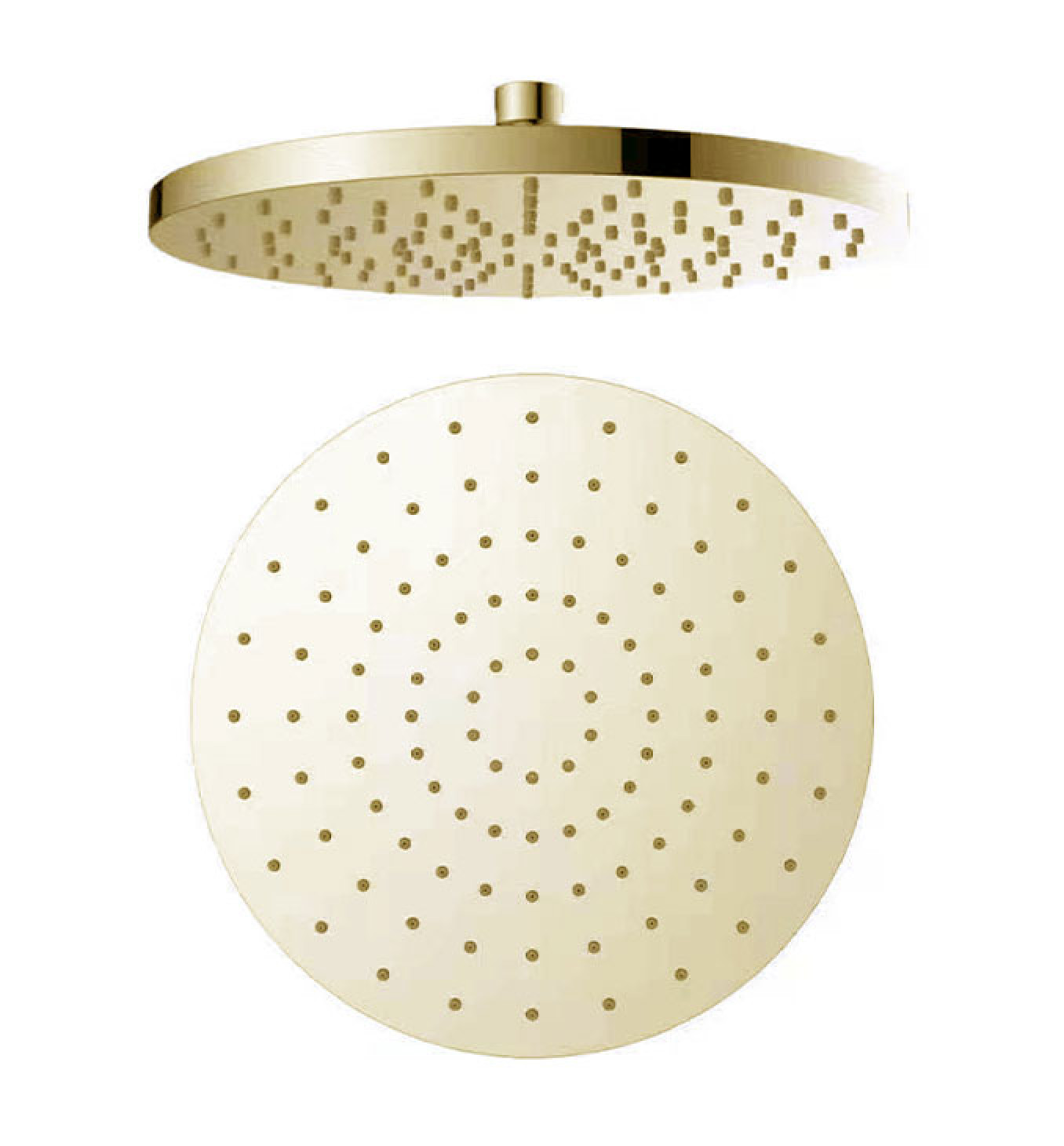 Ruža tuša COPEN O250mm ABS gold