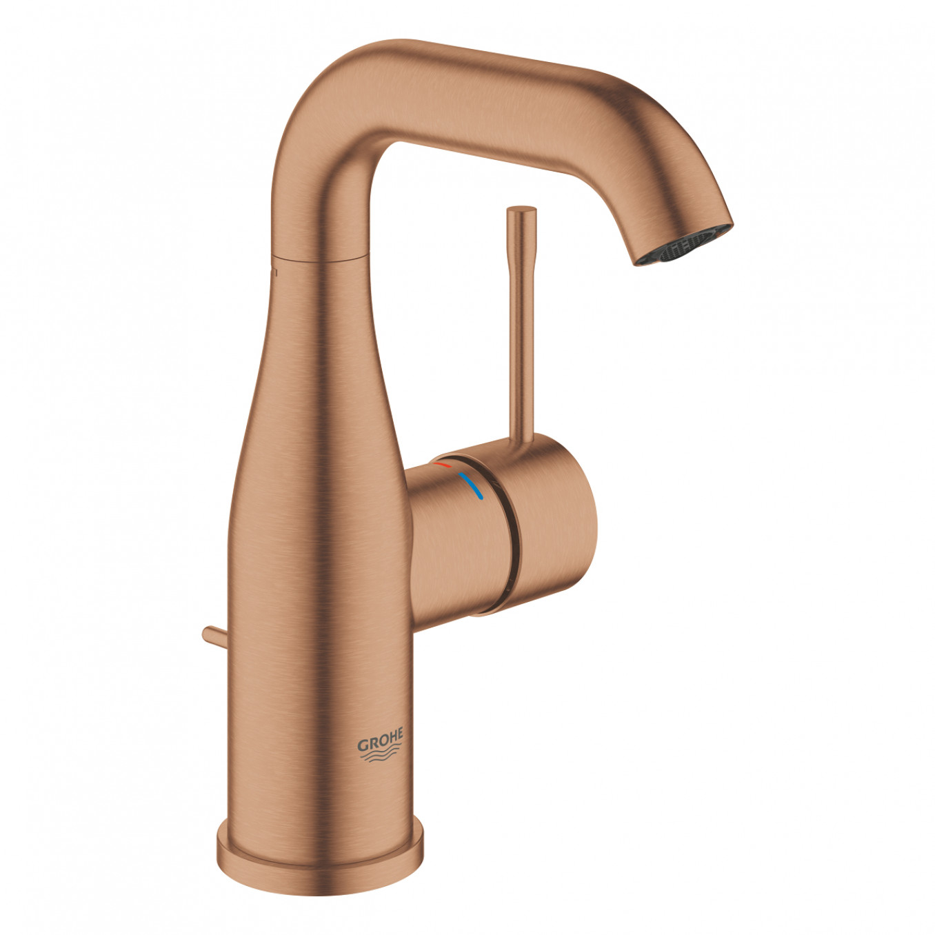 Baterija za lavabo GROHE ESSENCE M "click" brushed warm sunset