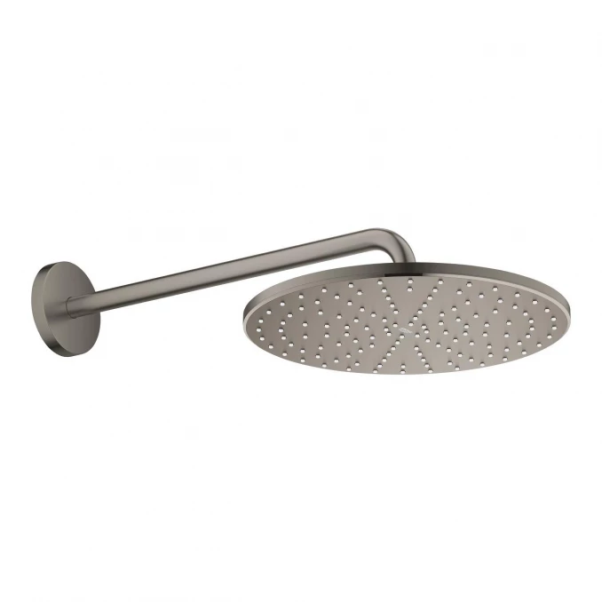 Ruža tuša sa držačem GROHE RAINSHOWER MONO 310. 422mm brushed hard graphite