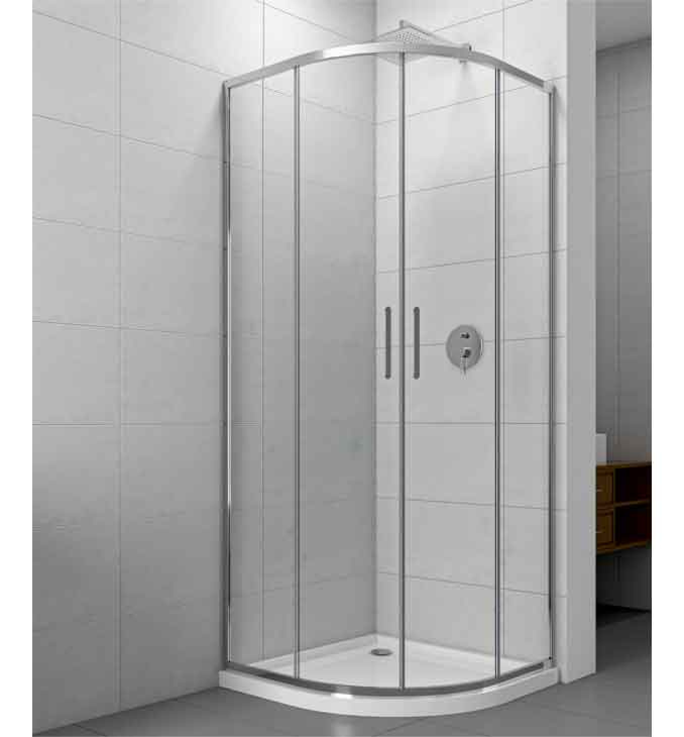 Tuš kabina COPEN ATLAS R900x1950 staklo 6mm providno