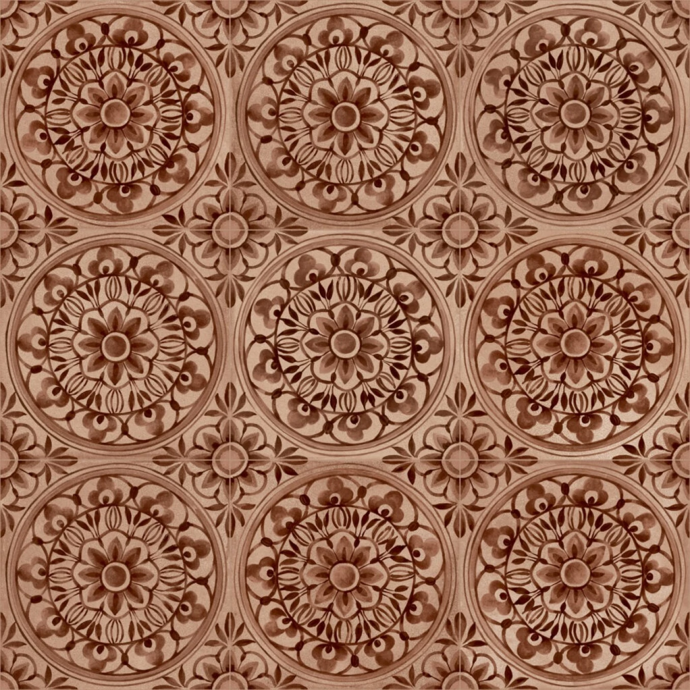 AMURI decoro pizzo cotto 20x20