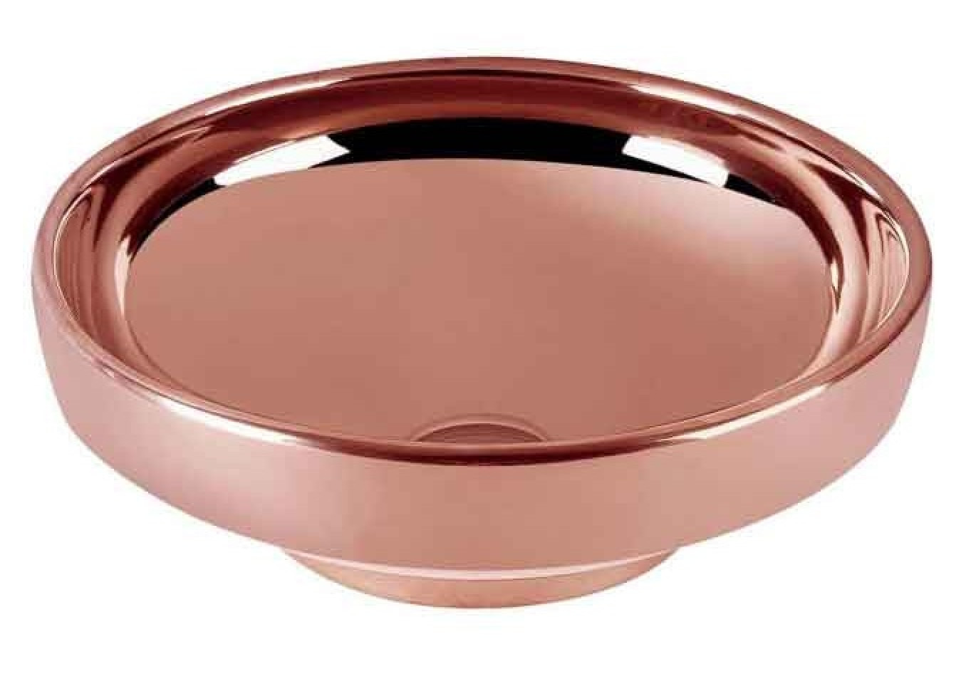 Lavabo nadgradni VITRA WATER JEWELS fi40cm bakarni