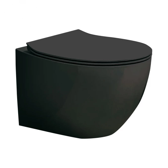 Konzolna šolja HATRIA PLANETA vortex black matt