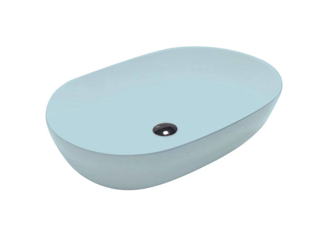 Lavabo nadgradni HATRIA HAPPYHOUR SLIM 12:00 570x380 glossy sugar paper