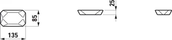 Držač sapuna Laufen HOME COLLECTION stojeći keramički