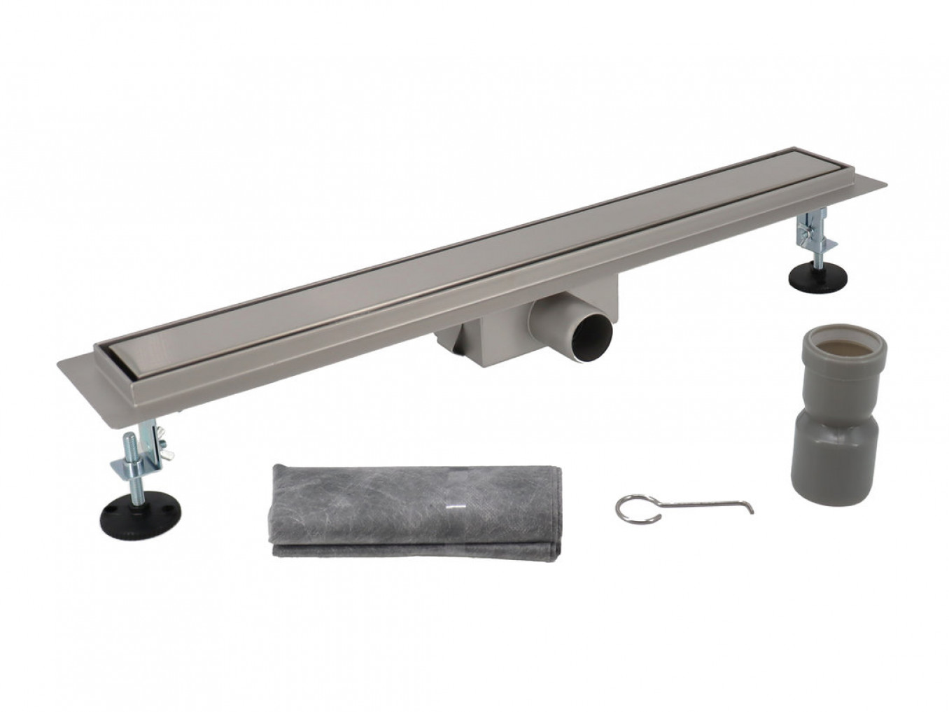 Tuš kanalica PROFIL M ROCK 500 brushed za ispunu keramike