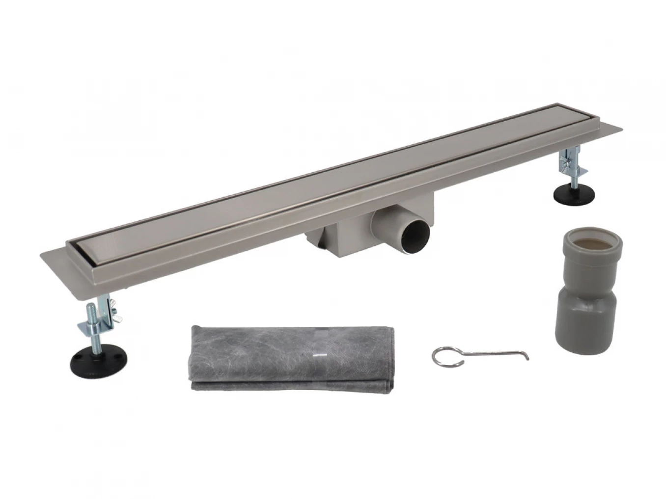 Tuš kanalica PROFIL M ROCK 500 brushed za ispunu keramike