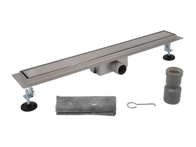 Tuš kanalica PROFIL M ROCK 600 brushed za ispunu keramike