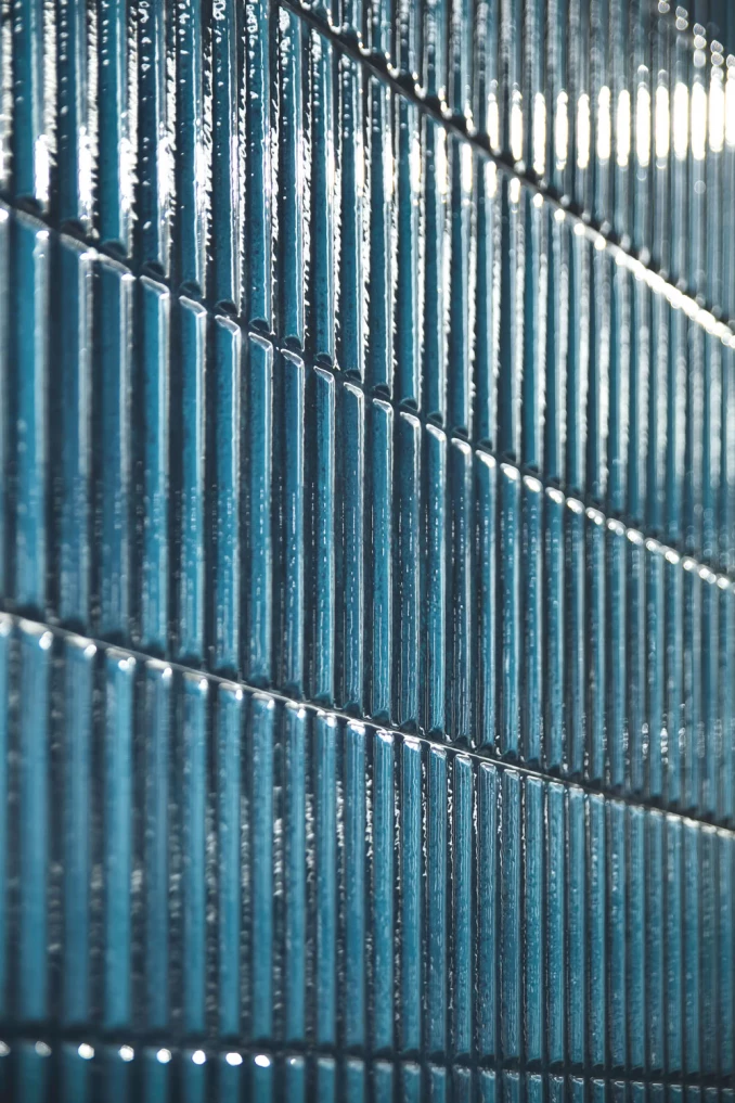 HOMEY stripes blue glossy 30x60 rett