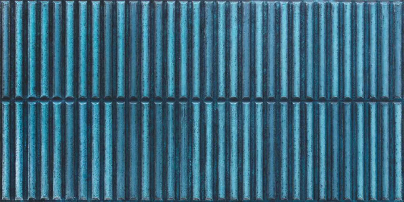 HOMEY stripes blue glossy 30x60 rett