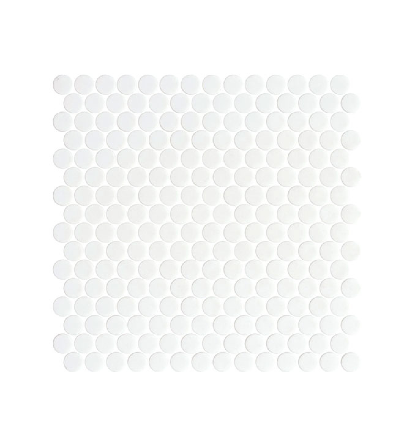 NATUREGLASS penny white matt 28.7x28.5