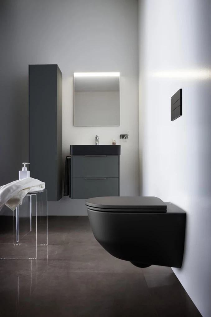 Konzolna šolja LAUFEN PRO rimless black matt