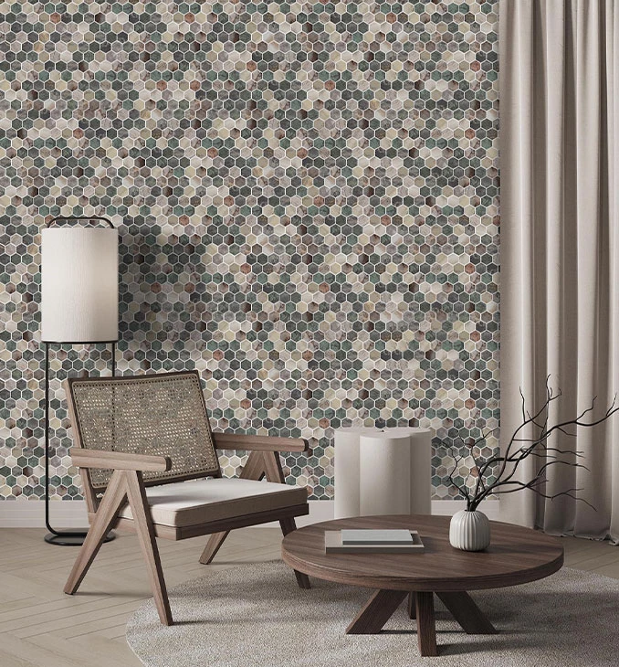 UPSCALE MARBLES HEX XL marmara 28.6x28.4