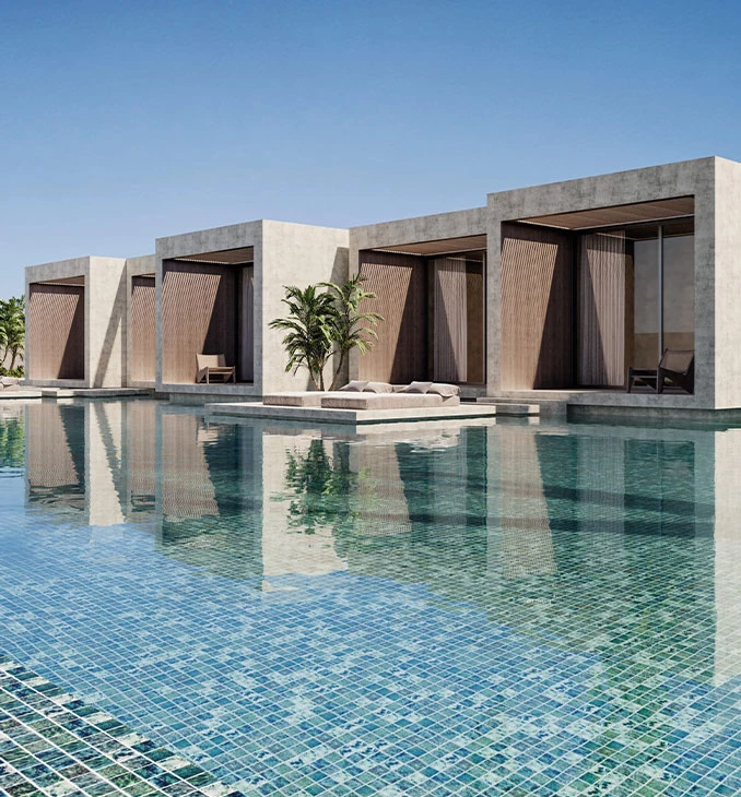 LUMINISCENT BLENDS penta mar green 31.1x31.1