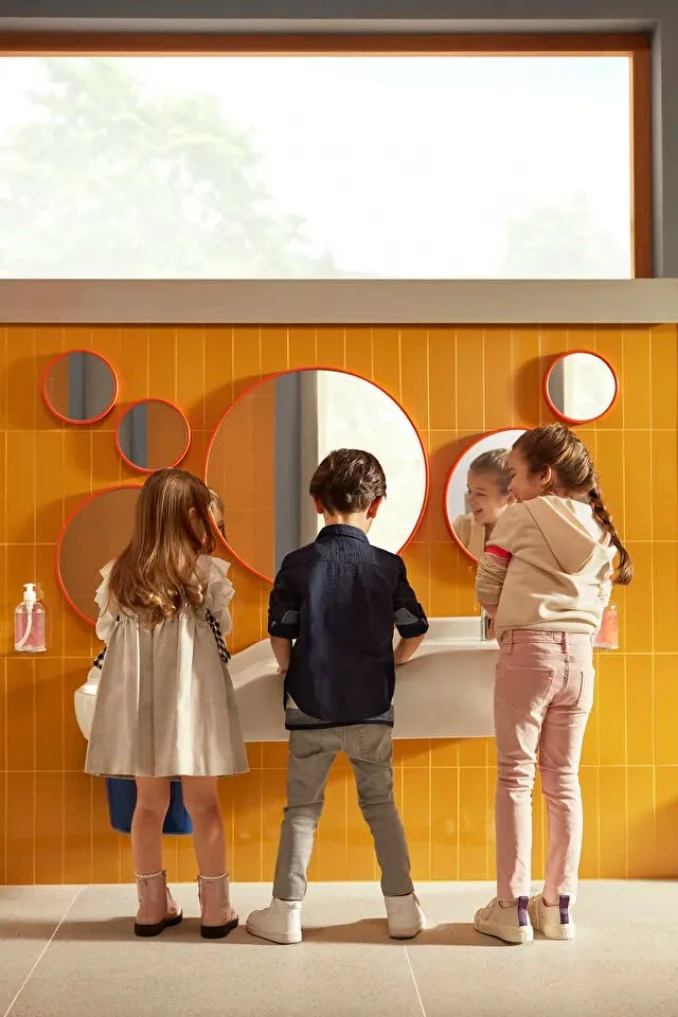 Lavabo VITRA SENTO KIDS 125X40cm 3/1