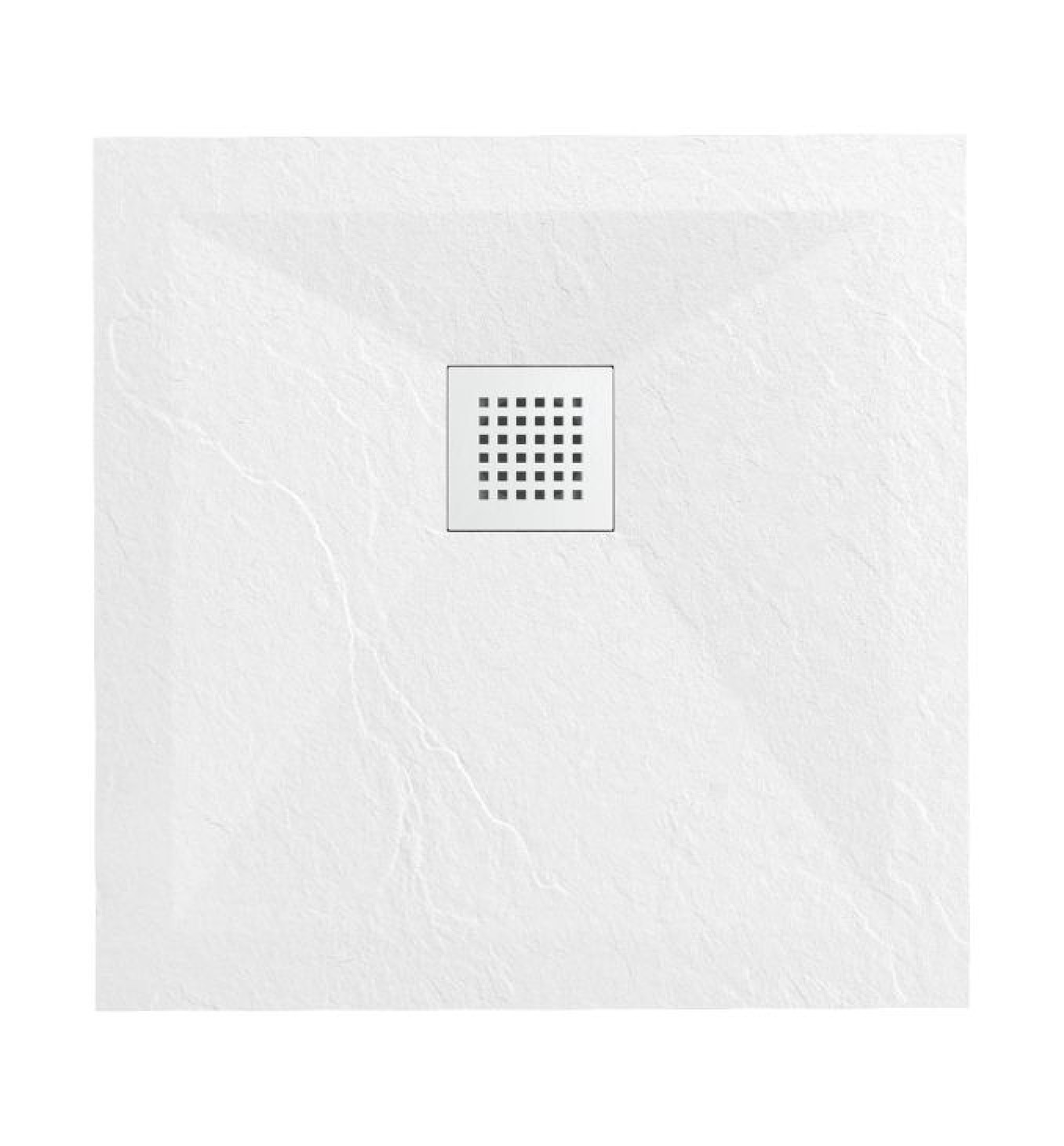 Tuš kadica COPEN SLATE WHITE 900x900x25 sa S/S white rešetkom