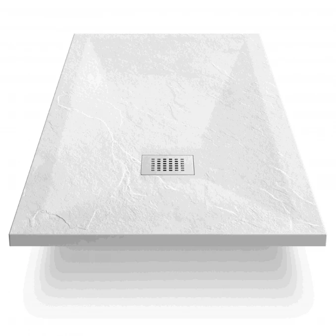 Tuš kadica COPEN SLATE WHITE 1000x700x25 sa S/S white rešetkom