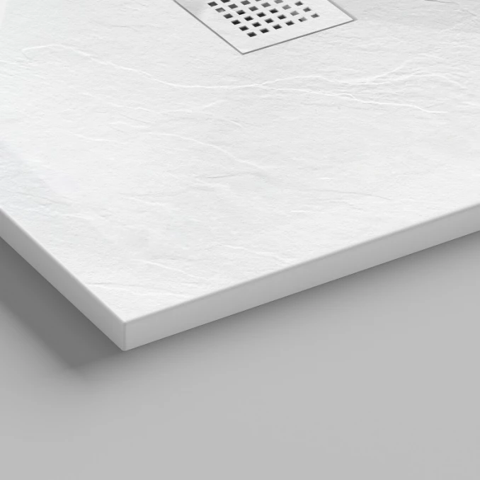 Tuš kadica COPEN SLATE WHITE 1200x900x25 sa S/S white rešetkom