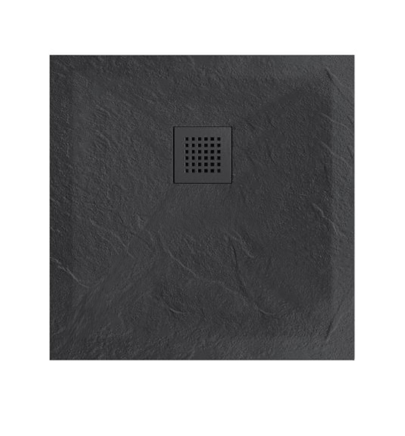 Tuš kadica COPEN SLATE BLACK 900x900x25 sa S/S black rešetkom