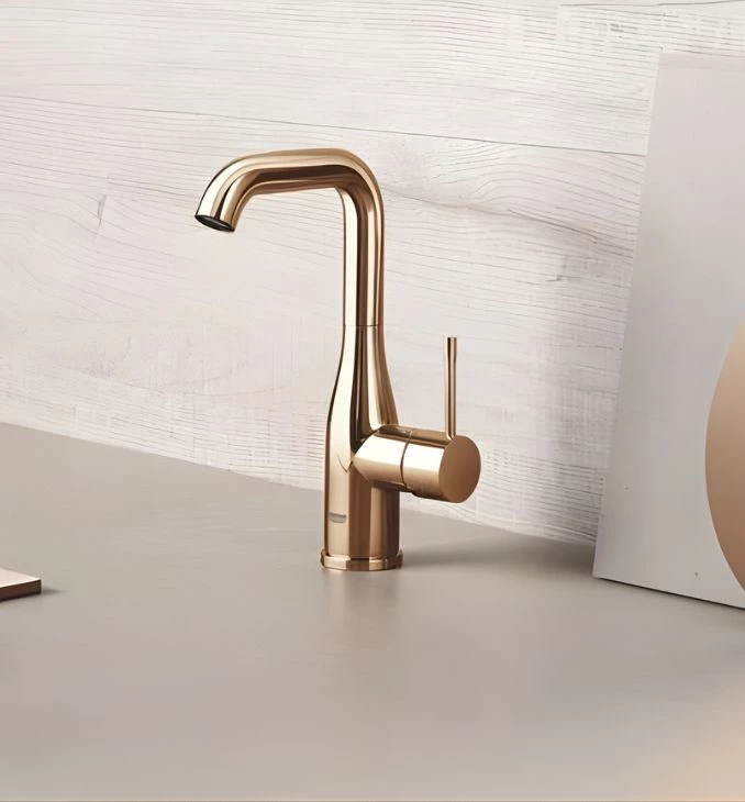 Baterija za lavabo GROHE ESSENCE L ''click'' warm sunset