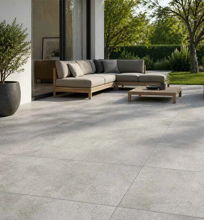 QUENOS 2.0 light grey 2cm 59.3x59.3 rett