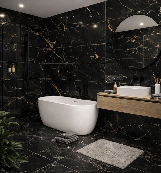 MARIE SHOW black matt 59.8x59.8 rett A1