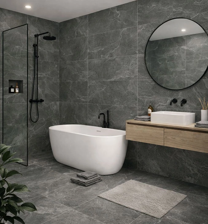 NOIR grey matt 59.8x59.8 rett