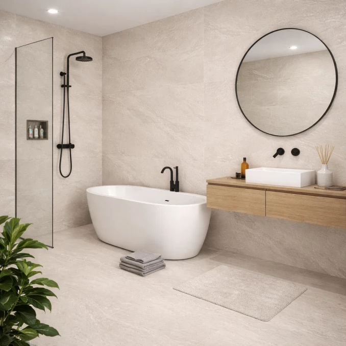 SANDBANK cream matt 59.8x59.8 rett S