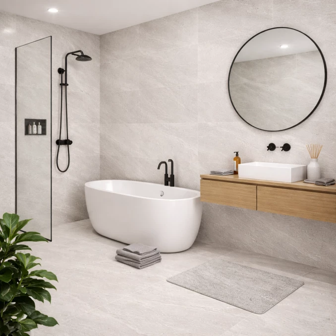 SANDBANK light grey matt 59.8x59.8 rett