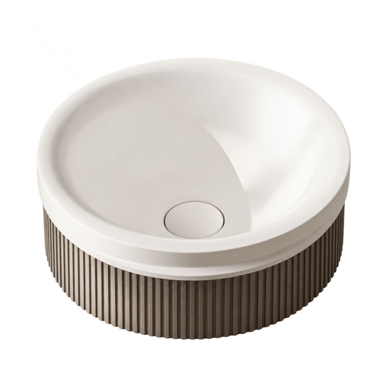 Lavabo COPEN WOODLINE nadgradni 380x380x150