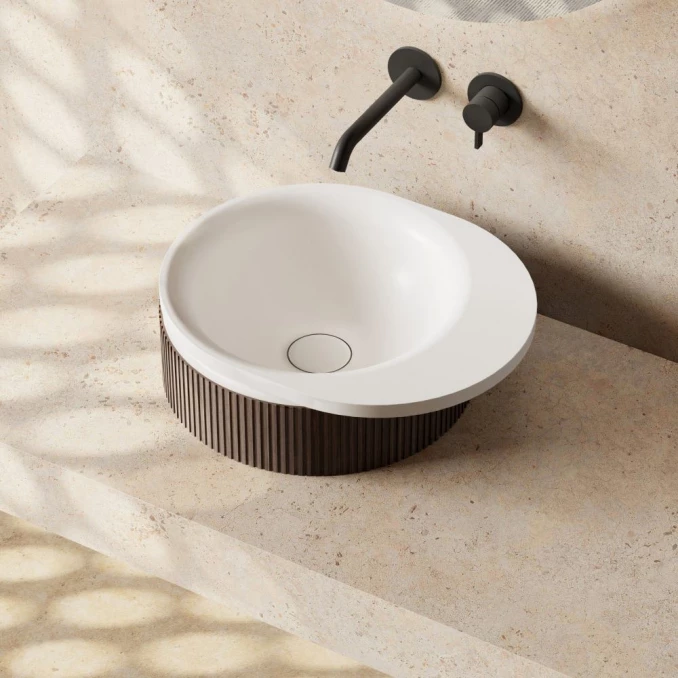 Lavabo COPEN WOODLINE nadgradni 380x460x150