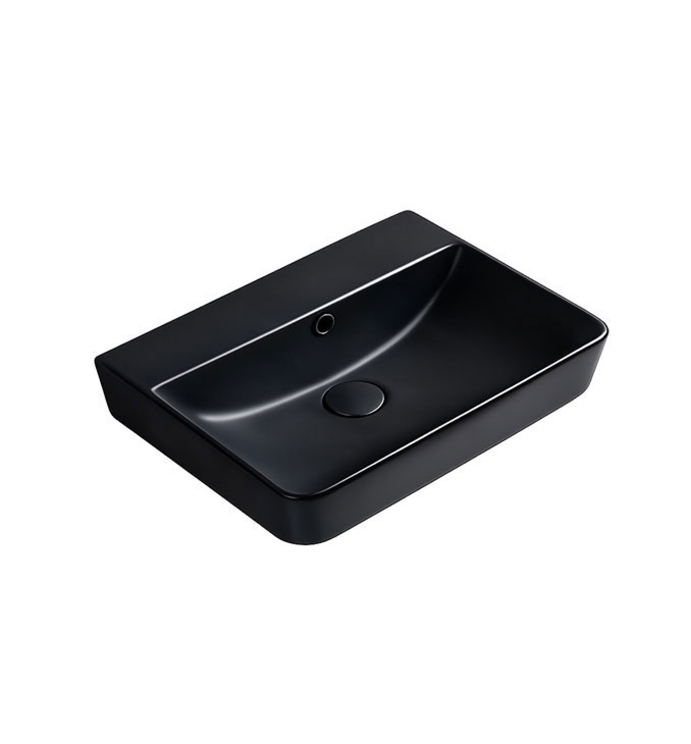 Lavabo COPEN 600x460x150 matt black
