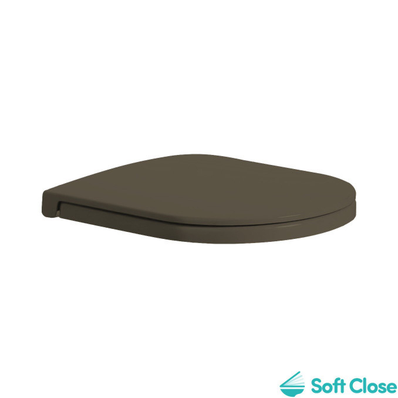 WC daska HATRIA FUSION slim softclose forest matt