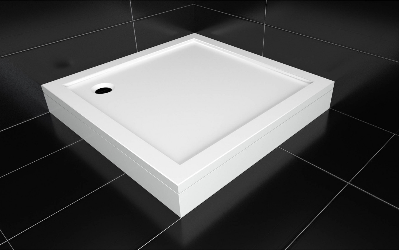 Tuš kadica COPEN SOLILUX 800x800x35 bez sifona sa oplatom i 9 nogica