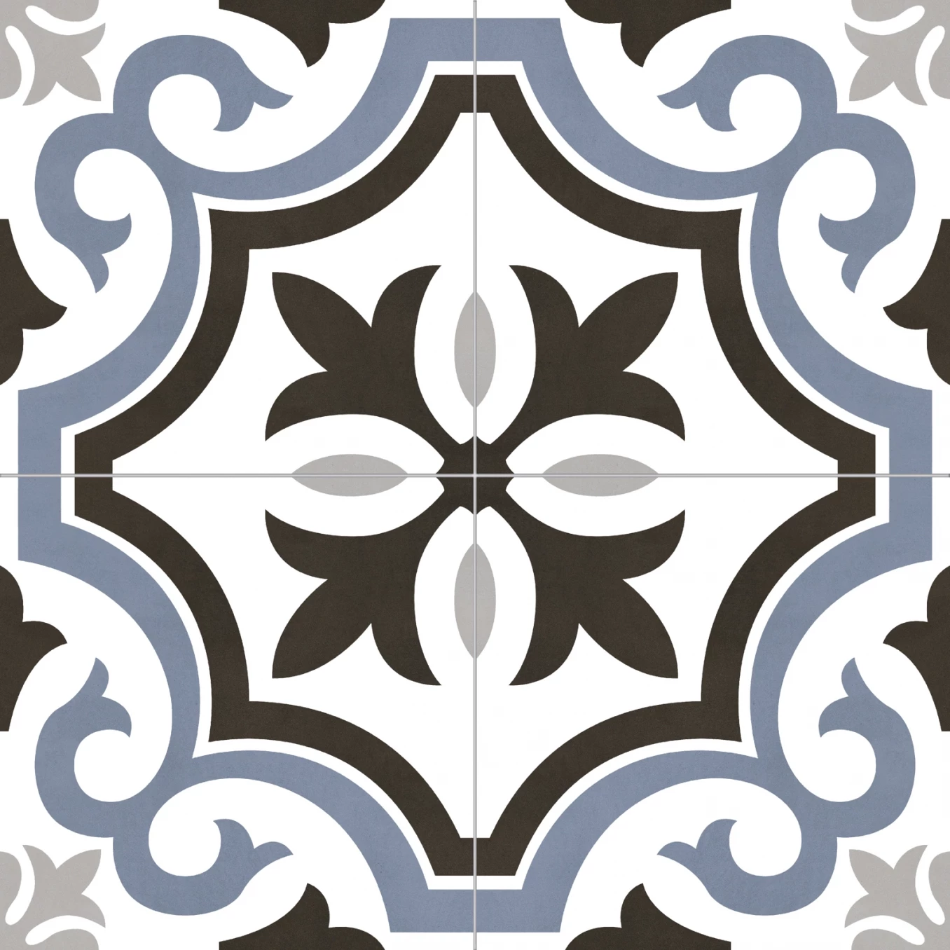 DUBLIN blue matt 45x45 QA02 2F